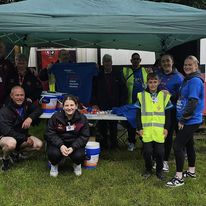 Our wonderful team ready to go!